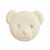 ABC Buttons 1 x 15mm Teddy Bear Face Button Shank Nylon 24 Lignes