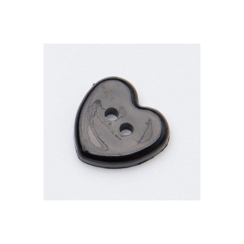 Heart Shaped 2 Hole 13mm Button Plastic Craft Sewing Baby