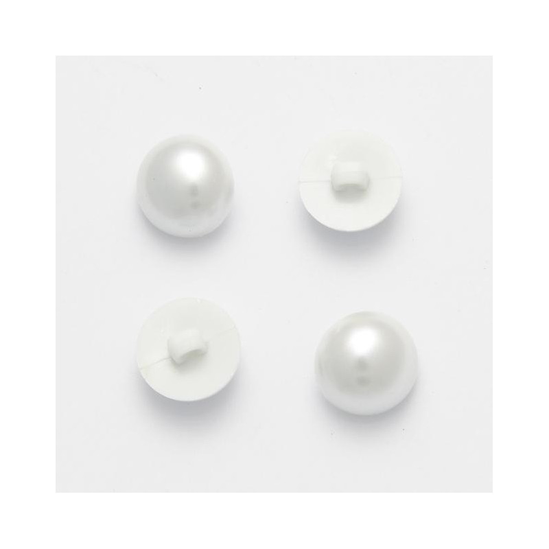 Pearl Buttons Half Ball Shank Back Button Sizes 8mm 10mm 11mm 13mm 15mm 18mm