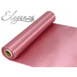 Dusty Pink 29cm Wide Satin Fabric Party Venue Wedding Table Decor Craft Eleganza