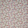 100% Cotton Poplin Fabric Ditsy Rose Northwood Lane Floral Flower Leaves