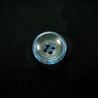 4 x Clear 3D Illusion Transparent 17mm Acrylic Plastic Craft Buttons