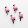 Pink Flamingo Button 27mm Shank Plastic Novelty Bird