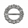 1 x ABC Buttons Vintage Diamante Special Occasion Wedding Buckle Button