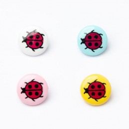 Ladybirds Ladybugs Button...