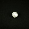 Squashed Pearl 10mm Acrylic Plastic Buttons