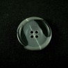 Black And Grey 25mm Acrylic Plastic Buttons 4 Hole
