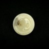Toffee Woodgrain Smooth 23mm Acrylic Plastic Buttons