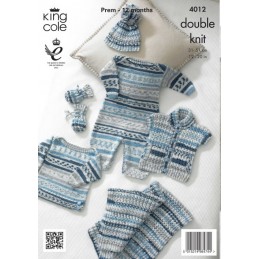 King Cole Knitting Pattern...