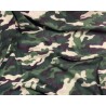 Polar Fleece Anti Pil Fabric Jungle Army Camouflage Green