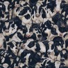 100% Cotton Patchwork Fabric Makower Farm Crowded Dairy Cows Animals Cattle