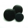 Black Sleek And Smooth Plastic Buttons