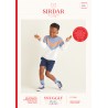 Sirdar Knitting Pattern 2531 Child's Retro Chevron Sweater in Snuggly Replay