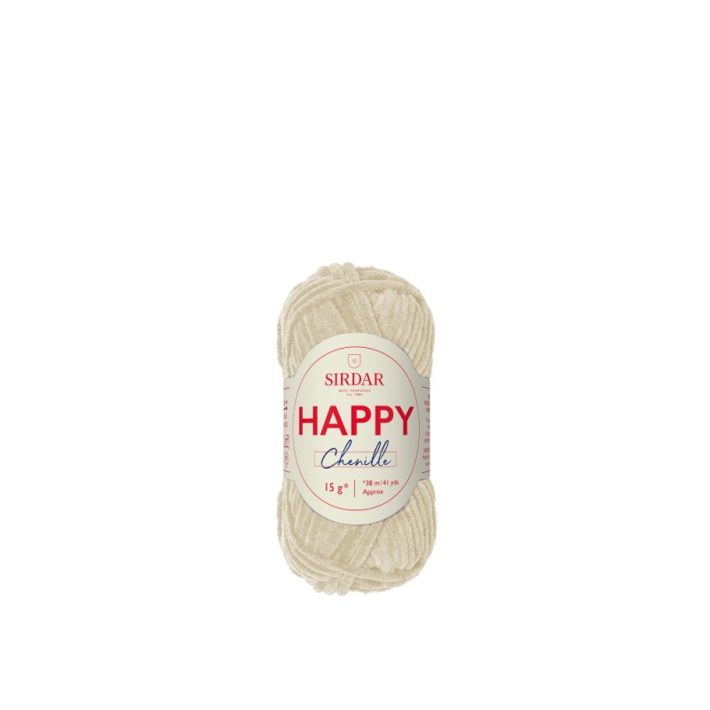 Sirdar Happy Chenille 15g Ball Crochet Amigurumi Toy Making Craft Yarn Wool