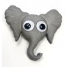 Googly Wobbly Eyes Elephant Button 32mm x 34mm Plastic Shank Novelty