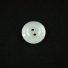 Clear Metallic White Round 17mm Acrylic Plastic Buttons