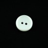 Classic Style White Textured 16mm Acrylic Plastic Buttons