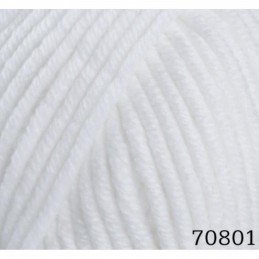 Himalaya 100g Everyday Big Wool Yarn Knitting Anti-Pilling Acrylic Super Chunky White 70801