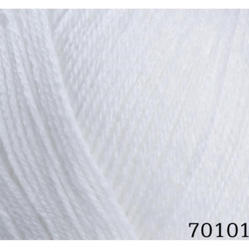 Himalaya 100g Everyday Bebe Wool Yarn Knitting Anti-Pilling Acrylic DK White 70101