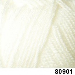 Himalaya 100g Ceylan DK Wool Yarn Knitting Anti-Pilling Acrylic Worsted 80901 White