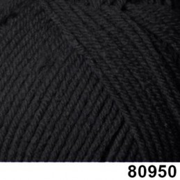 Himalaya 100g Ceylan DK Wool Yarn Knitting Anti-Pilling Acrylic Worsted 80950 Black