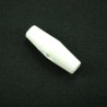 1 x 32mm Buttons White Duffle Coat Toggle Nylon Plastic Craft Jacket