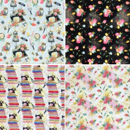 100% Cotton Fabric Sewing...