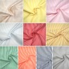 100% Cotton Fabric 3mm Candy Stripes Lines 140cm Wide Crafty