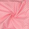 100% Cotton Fabric Sweet Pea Polka Dots Spots 140cm Wide Crafty