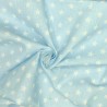 100% Cotton Fabric Small Stars Star Coloured Background 140cm Wide Crafty