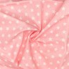 100% Cotton Fabric Small Stars Star Coloured Background 140cm Wide Crafty