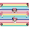 100% Cotton Digital Fabric Disney Minnie Mouse Stripes 150cm Wide