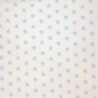 100% Cotton Fabric Small Stars Star on White Background 140cm Wide Crafty