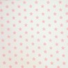 100% Cotton Fabric Small Stars Star on White Background 140cm Wide Crafty