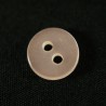 1 x 9mm Baby Clothing Polyester Plastic Craft Buttons 2 Hole Round Clear