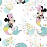 100% Cotton Digital Fabric Disney Minnie Mouse Mermaids Anchors 150cm Wide