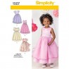 Simplicity Sewing Patterns 1507 Toddlers And Childs Occasions Dress