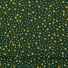 100% Cotton Poplin Fabric Christmas Galaxy Small Stars 140cm Wide